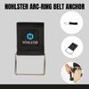 NÖHLSTER Arc-ring belt anchor with arc ring belt strap for locking tool clip (2-pack)