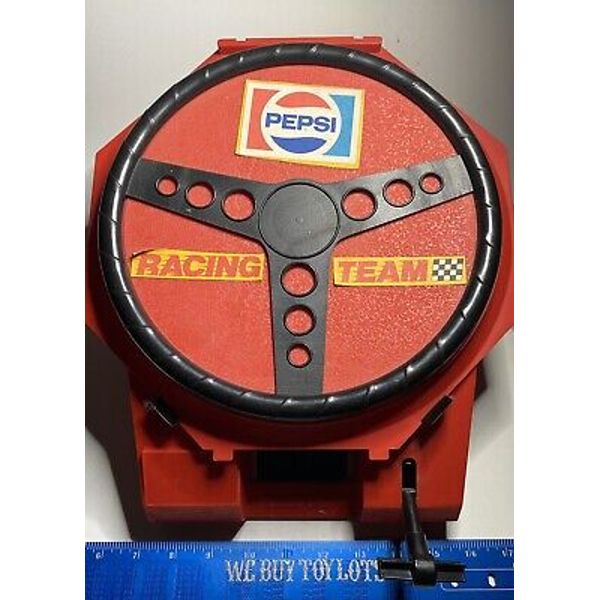 Vintage Tara Toys Turbo Shift Action Toy Car Carrying Red RARE 1983 Pepsi Decal