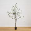 8’ Artificial Citrus Minimalist Tree Home Decor. Retail $259