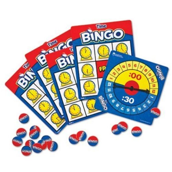 Learning Resources Beginner Time Bingo