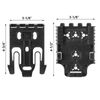 QLS Quick Locking System Kit,Platform Attachment for Duty Holster with Locking Fork & Receiver and Accessories,Black-One Size,2 Pack