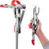 Automatic Spring Fishing Rod Holder Folding Fishing Pole Mount Bracket Ground