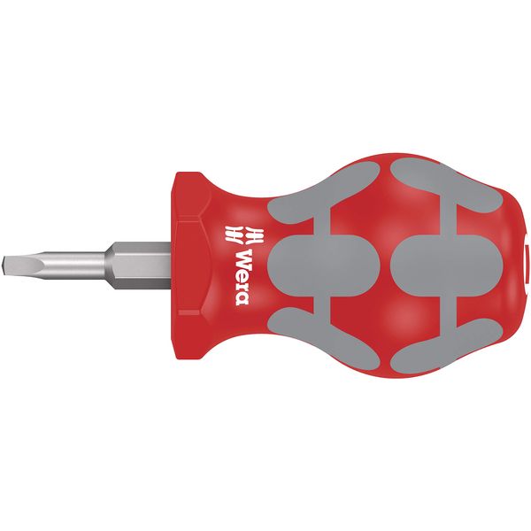 Wera 368 Stubby Screwdriver for Internal Square Screws 02 x 25mm