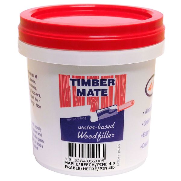 Timbermate Wood Filler Water Based 4 pounds Maple/Pine