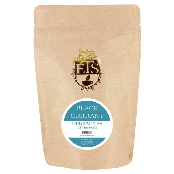 Blackcurrant Herbal Tea 25 teabags pouch