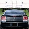 Chrome Tail Light BEZEL Surround Covers Trims For 2006-2008 Dodge Charger 