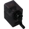 Risedot Black Pencil Sharpener, Manual Pencil Sharpener, with Stronger Helical Blade