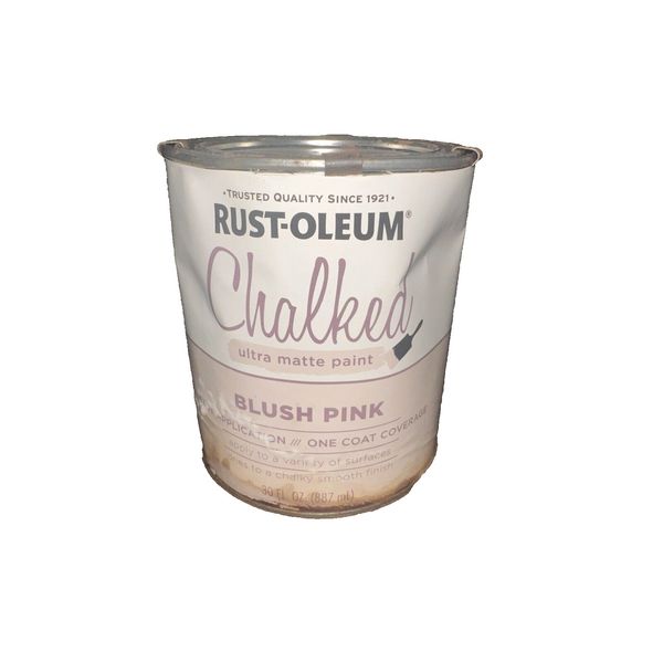 Rough Container Rust-Oleum Blush Pink Chalked Ultra Matte Chalk Paint 30oz