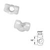 Hinge Plug Pivot Bushing for Continuous Hinge Shower Doors