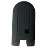 ZIAN Toyota Daihatsu Car 2 Button Smart Key Case, Roomy Silicone Cover, New Tanto / New Move, Custom Designed for LA600S (Black)