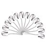 Mr. Spoon - Pack of 12 Stainless Steel Ice Cream Scoops 14.5 x 3 cm
