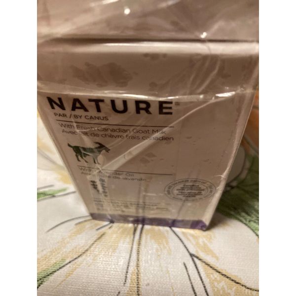 Nature Canus 8 Bar Soap, Lavender Oil, 5 Oz, With Fresh Canadian Goat Milk, Vit
