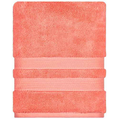 Caro Home Bethany Towel Collection Bath Towel Melon