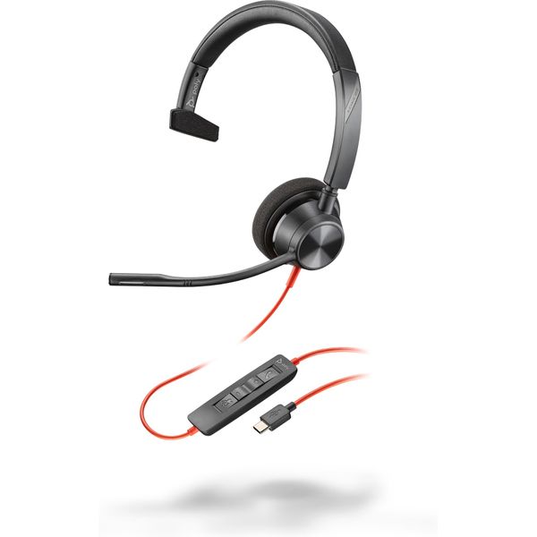 Poly Headset Blackwire C3310 Mono USB-C/A