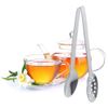 TraderPlus 2 Pack Stainless Steel Tea Bag Squeezer Tongs Strainer Grip