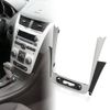 CHEDA Dash Bezel Trim Vent Compatible with Chevy Malibu 2008-2012 Instrument Trim Silver