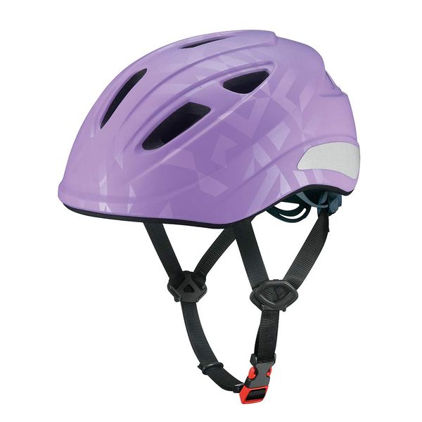 OGK KABUTO Bicycle Helmet, AILE for Children, Color: Matte Glitter Purple, For Children (Head Circumference: 21.3 - 22.0 inches (54 - 56 cm), SG Certified