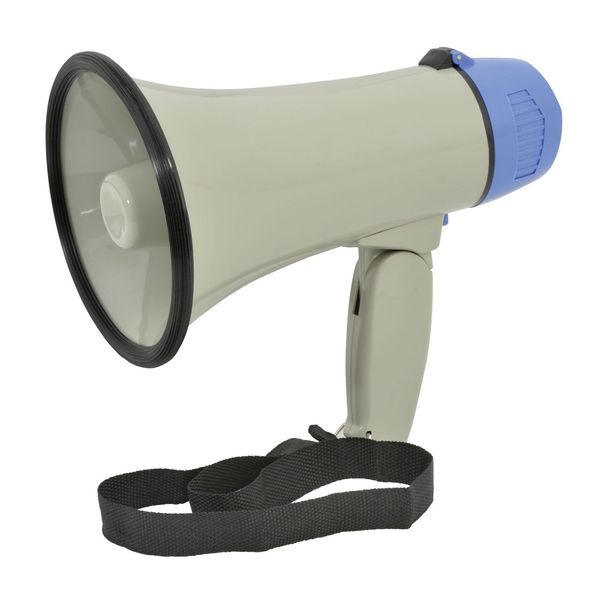 Ex-Pro® Handy Loud compact megaphone with built-in siren and adjustable volume