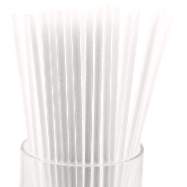 Made in USA Pack of 250 Jumbo Pink (10 X 0.28) Unwrapped Plastic Smoothie  Drinking Straws (Non-toxic, BPA-free)