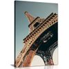 Paris The Eiffel Tower Canvas Wall Art Picture Print (36x24)