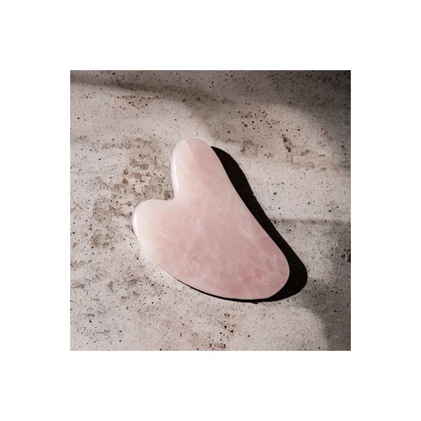 Kuvars (QUARTZ) Gua Sha Taşı Pembe