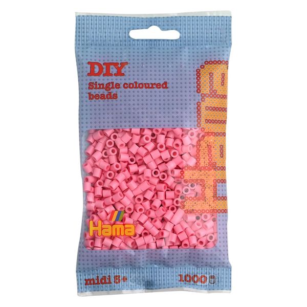 Hama Beads Pink (1000 Midi Beads)