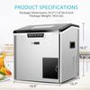2 in1 Electric Portable Countertop Ice Cube Maker & Ice Shaver Machine 44lbs/day
