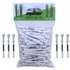 Emainer Golf Tees - 70 mm - Pack of 100 - Bamboo Tea