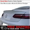 Primer Rear Trunk Spoiler For Mercedes-Benz E-Class 2dr Flush Mount 2018+ Primer