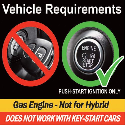 MPC Remote Start Kit Compatible with Toyota C-HR 2020-2022 | 4Runner Tacoma Tundra 2020 | T-Harness for Easy Install | Push Lock 3X to Start | Push to Start