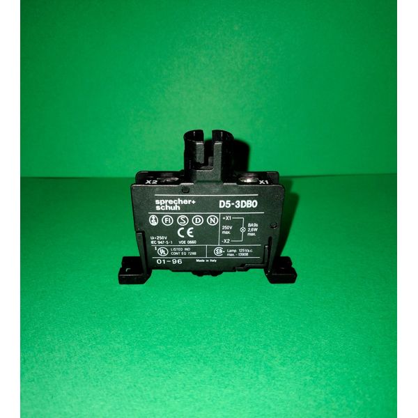 Sprecher Schuh D5-3DB0 Lamp Module Base Mount  - Surplus Inventory 
