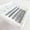 Kagonekodo Partial False Eyelashes (Black, Base Bundle Type, 0.3 - 0.5 inches (8 - 12 mm), VS-BL)