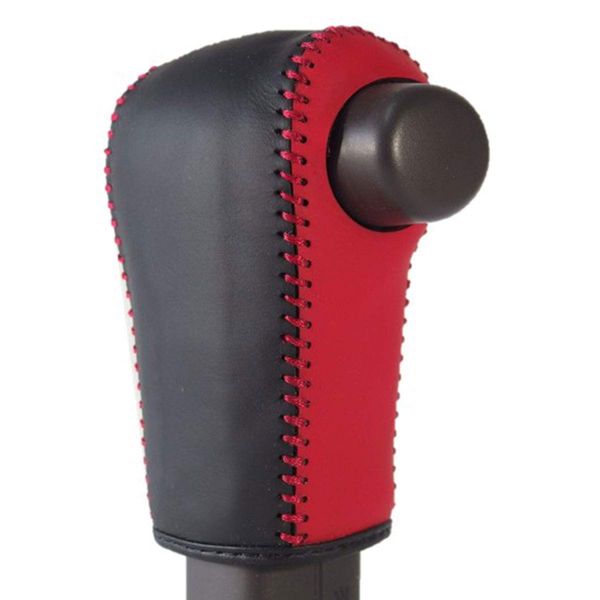 TricoloreExchange 1BK3H35R1B1R Tricolore EX JF3/4 N-BOX/CUSTOM Red Black Leather x Red Stitching 3H-35 DIY Shift Knob Genuine Leather Rewinding Kit