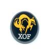 XOF FoxHound Black Special Force Group Metal Gear Solid Airsoft PVC Patch