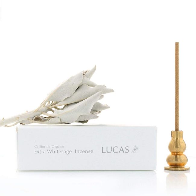 LUCAS White Sage Purifying Incense (White Sage [Stick Type]) Purifying Incense