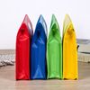 A4 7 Colors PCS Thickened Transparent File Bag Mesh Bag PP Plastic Material Plas