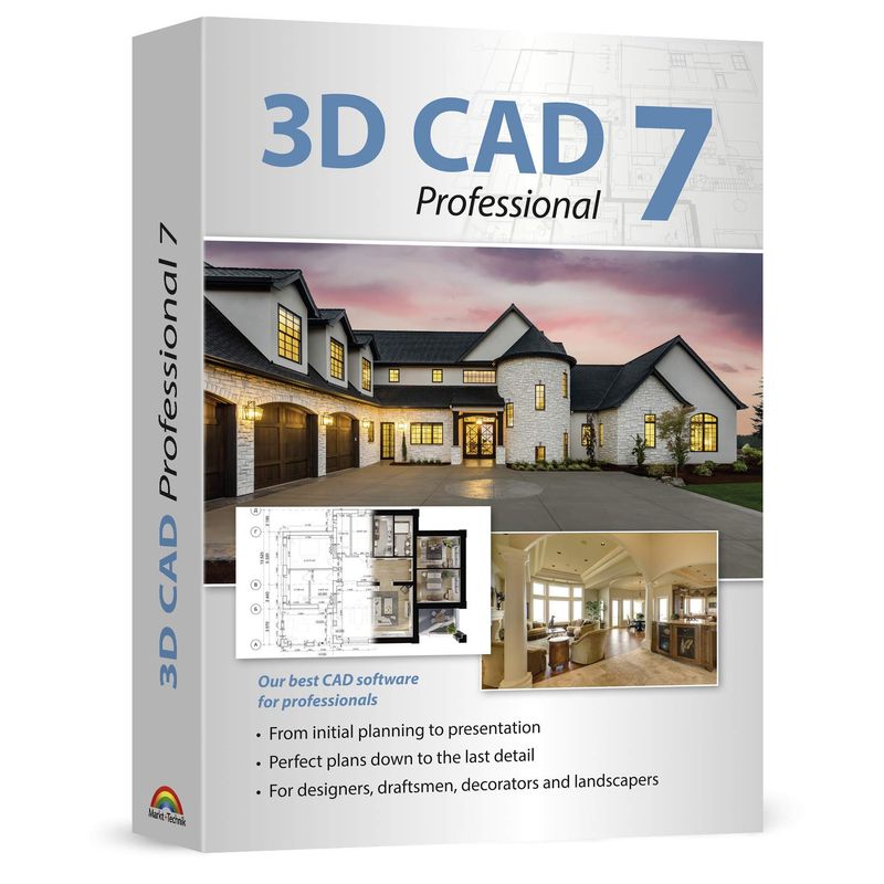 3D CAD 7 Professional - Plan & design buildings from initial rough ...