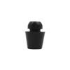 uxcell Buffer Mount Rubber Buffer Shock Block Shock Absorber Bushing Black 14x19mm Pack of 4