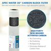 APEC 20" Light Commercial Reverse Osmosis System Replacement Pre-filter Set