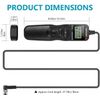Digital Interval Meter Timer Remote Control for Nikon D200 D300 D300S, D700,D810