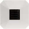 Mission Garden Sun Light Solar Powered Post Cap Light for 5 x 5 PVC Posts (White)