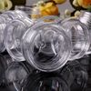 5 Gram Clear Empty Cosmetic Containers Plastic Sample Jars ,50 Pieces