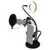 Technical Pro Social Media Youtube Streaming Mic+LED Selfie Light+Phone Holder