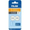 Blister Pack of 2 Replacement Rubber Sharpener Extension Milan, BNM10486