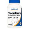 Nutricost Strontium Capsules 750mg, 120 Capsules