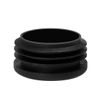 sourcing map 50mm 2" OD Plastic Insert Pipe Cover Cap 1.85"-1.93" Inner Dia Table Leg