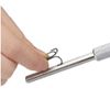 Silver Diamond Pen Sharpening Stone Sharpener Multi Function Retractable Pen Sharpening Hook Tool Kit for Fish Hook Portable Pocket Hunting Knife