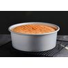 Tosnail 2 Pack 8-Inch Aluminum Round Cake Pan with Removable Bottom
