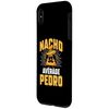 iPhone XS Max Funny Taco Personalized Name Nacho Average Pedro Case
