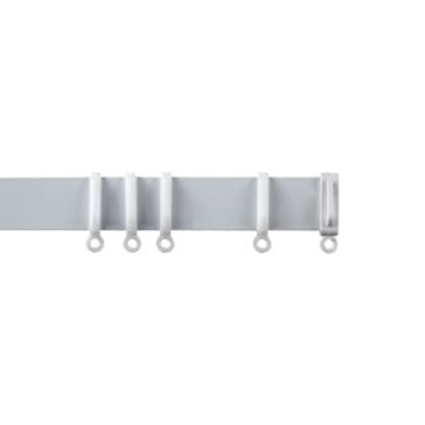 Aluminium Curtain Track In White (280cm)